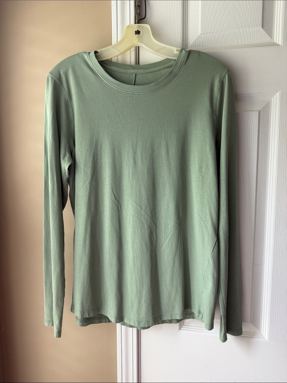 lululemon athletica Sage Green Long Sleeve Tee